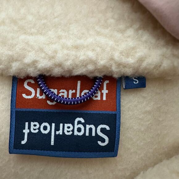 Sugarloaf Social Club Fleece Vest Cream Size Small Unisex - Picture 8 of 16